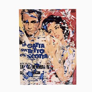 La gatta sul tetto che scotta, 1998 Mimmo Rotella