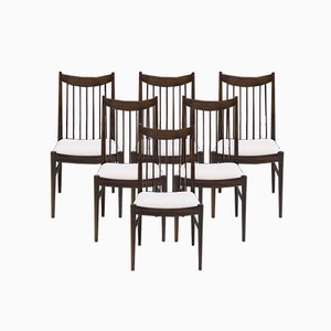 Chaises 422 en Palissandre par Arne Vodder pour Sibast, 1960s, Set de 6