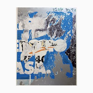 Serigrafia e collage, Mimmo Rotella, Asa
