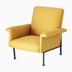 Vintage Yellow Armchair, 1950s