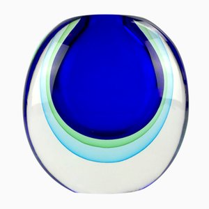 Pacifico Sommerso Vase aus Murano Glas von Valter Rossi für Vrm