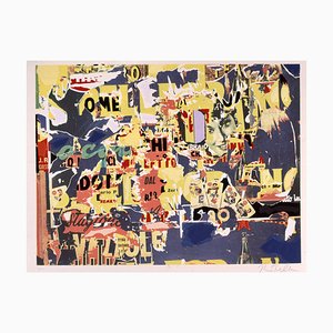 Serigrafía y Collage, Mimmo Rotella, Mitología