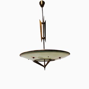 Lampada da soffitto Mid-Century di Arredo Luce