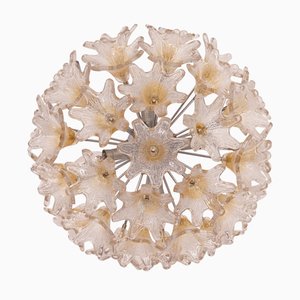 Murano Glass Ceiling Lamp by Toni Zuccheri for VeArt, 1970s