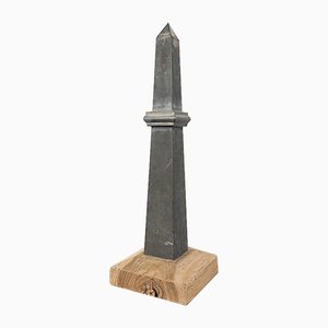 Zinc Finial on Wooden Base