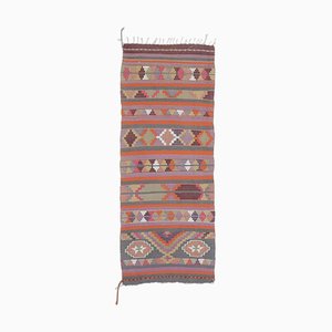 Vintage Turkish Kilim Runner Carpet