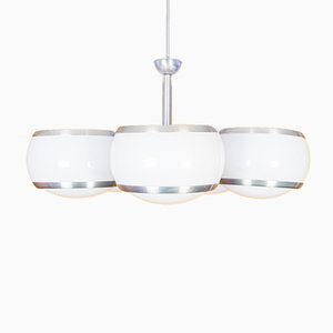 Acrylic Glass Ceiling Lamp from Stilux Milano, 1960s