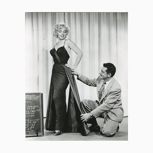 Fotografia di Marilyn Monroe e William Travilla, anni '50