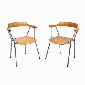 Mid-Century 4455 Dining Chairs by Niko Kralj for Stol Kamnik, Set of 2