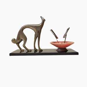 Greyhound Figurine by Karl Hagenauer, 1930s