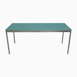 Tavolo in vetro di Fritz Haller & Paul Schärer per USM Haller