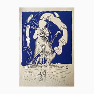Salvador Dali, The Comic Dreams Pantagruel, 1973, Lithographie