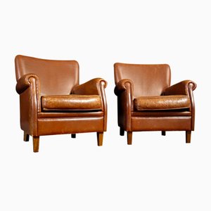 Vintage Leather Brown Chair