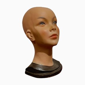 Vintage Female Mannequin Bust