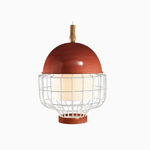 Magnolia III Suspension Lamp with Lacquered Structure by Utu Soulful Lighting