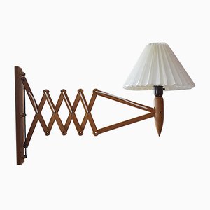 Applique in teak di Kaare Klint per Le Klint, anni '60