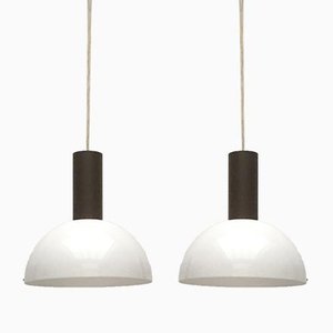 Lampade a sospensione Mid-Century di Beisl Leuchten, set di 2