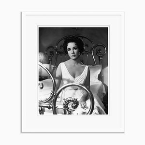 Cat On A Hot Tin Roof Archival Pigment Print Framed in White by Bettmann