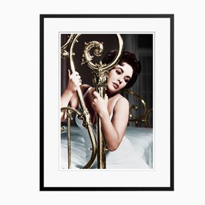 Elizabeth Taylor Framed in Black by Bettmann