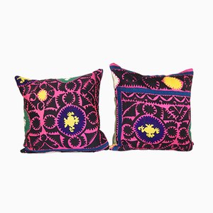 Turkish Kilim Cushion Covers, Set of 2