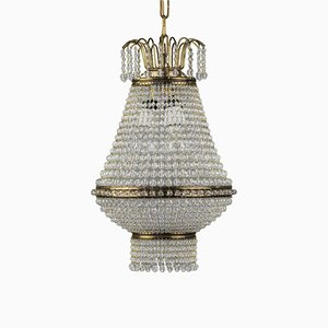 Lustre en Cristal par Lobmeyer, 1960s