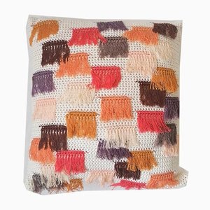 Warm Colored Franjas Pillow from Com Raiz
