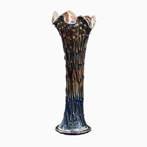 Tall Decorative Carnival Vase, 1950s