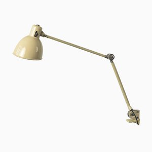Cremefarbene Schweizer Tischlampe mit Klemme von bag Turgi, 1930er