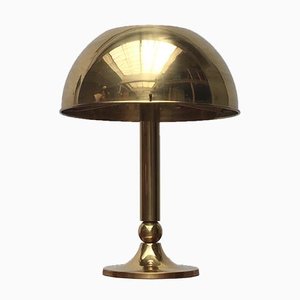 Vintage German Hollywood Regency Style Brass Table Lamp by Florian Schulz, 1970s