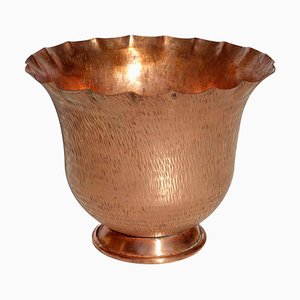 Italian Art Deco Copper Vase by Gio Ponti for Nino Ferrari, 1930s