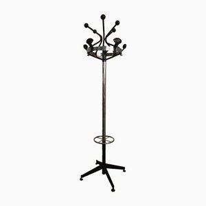 Italian Chromed Metal Coat Stand, 1970s