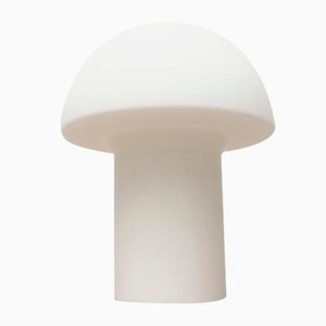 Vintage Mushroom Glass Table Lamp