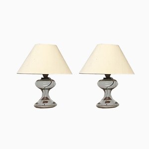 Mid-Century German ML 1 Table Lamps by Ingo Maurer for M Design, 1960s, Set of 2