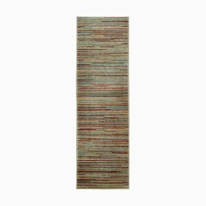 Beige Oushak Runner Rug