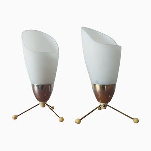 Mid-Century Table Lamps by Kamenicky Senov, 1970s, Set of 2