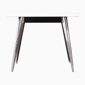 Mesa de comedor francesa modelo 1 T55 Tolix rectangular, años 50