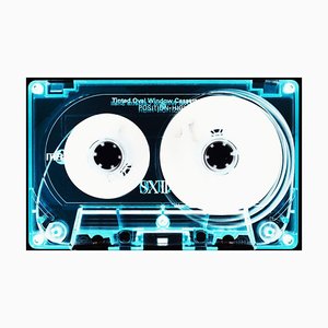 Tape Collection, Tinted Oval Window Cassette, Contemporary Pop Art Color Photo, 2017