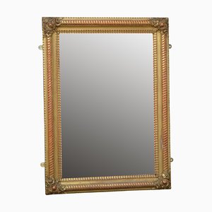 19th Century French Giltwood Wall Mirror Portrait or Landscape