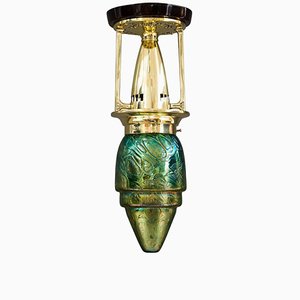 Austrian Art Nouveau Ceiling Lamp, 1908