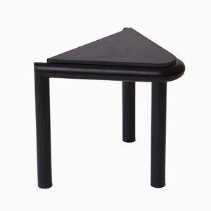Black Troika Stool or Side Table by Vonnegut / Kraft