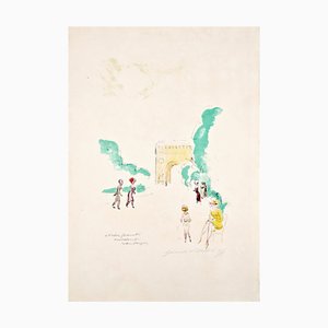Kees Van Dongen, Price, Untitled, Lithograph, 1950s