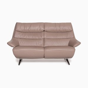 Himolla 4600 Beige Leather Sofa