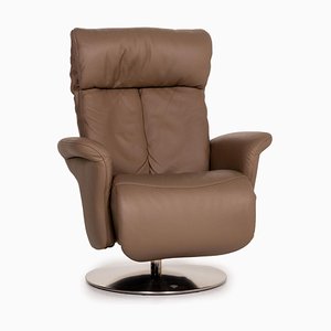 Himolla Easy Swing 7227 Brown Leather Armchair
