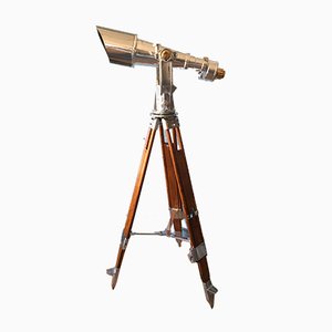 Binoculares japoneses Big Eye 20 x 120 Naval de Nikon, años 50