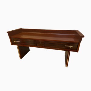 Vintage Rosewood Console Table by Michel Ducaroy, 1970
