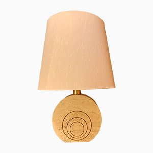 Mid-Century Travertine Table Lamp by Fratelli Mannelli for Fratelli Mannelli, 1970s