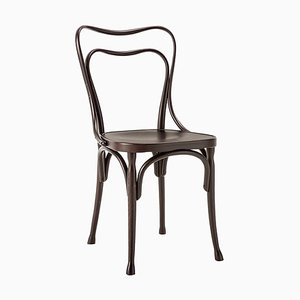 Loos Café Museum Chair with Solid Seat