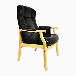 Fauteuil Inclinable en Cuir, Danemark, 2012