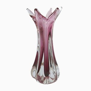 Mid-Century Murano Glass Vase from Fratelli Toso, 1960s