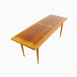 Longue Table Basse en Acajou et Teck, 1970s